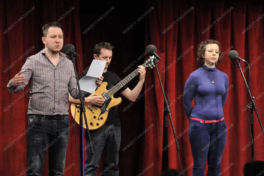 Rádió - Rádiókabaré felvétele