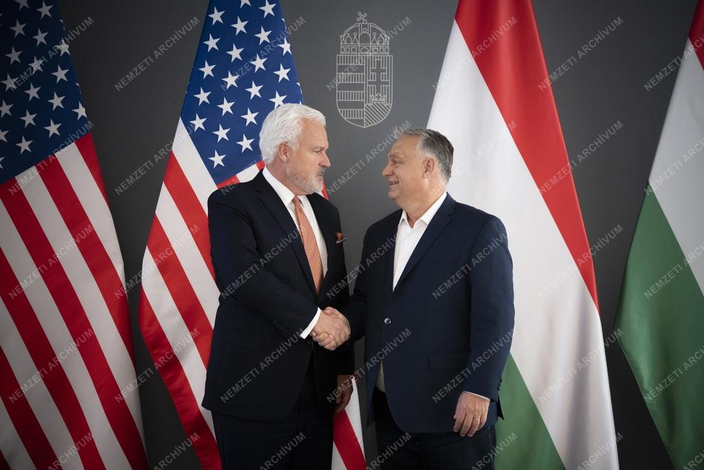 Orbán Viktor fogadta Matt Schlappet, a CPAC Foundation elnökét