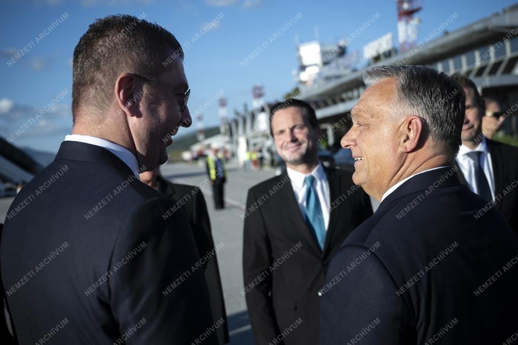 Orbán Viktor Észak-Macedóniában