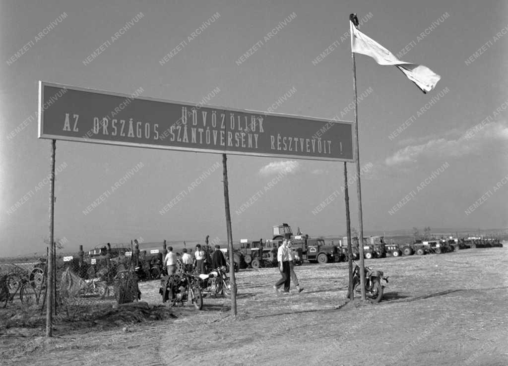 Mezőgazdaság - Első Országos Szántóverseny Martonvásáron