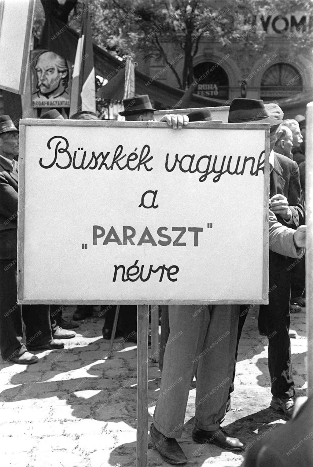 Történelem - Dózsa György emlékünnep Cegléden