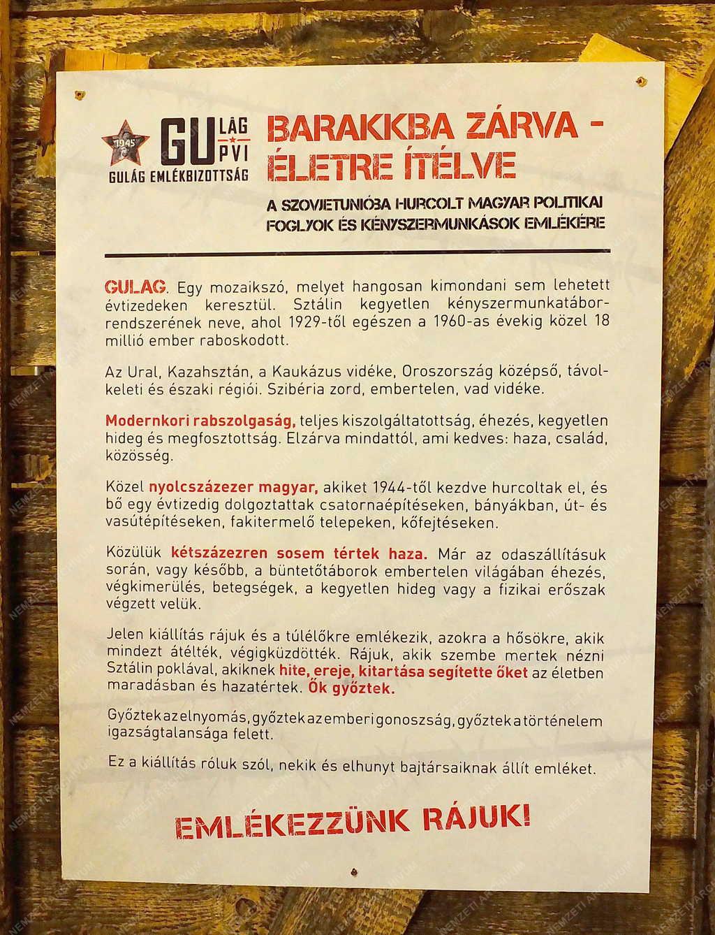 Tárgy - Budapest - Kiállítás-plakát