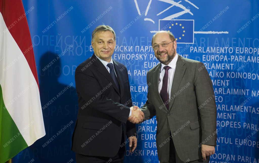 Orbán Viktor Brüsszelben