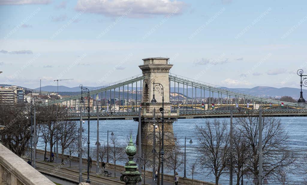 Városkép - Budapest - A Széchenyi lánchíd