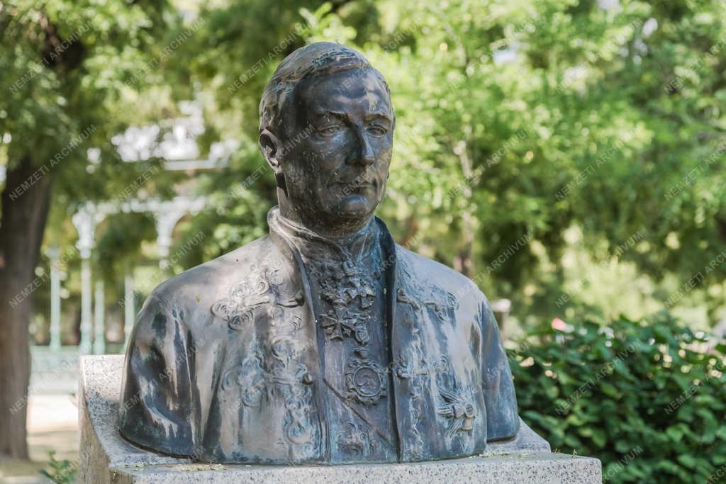 Gróf Klebelsberg Kuno mellszobra