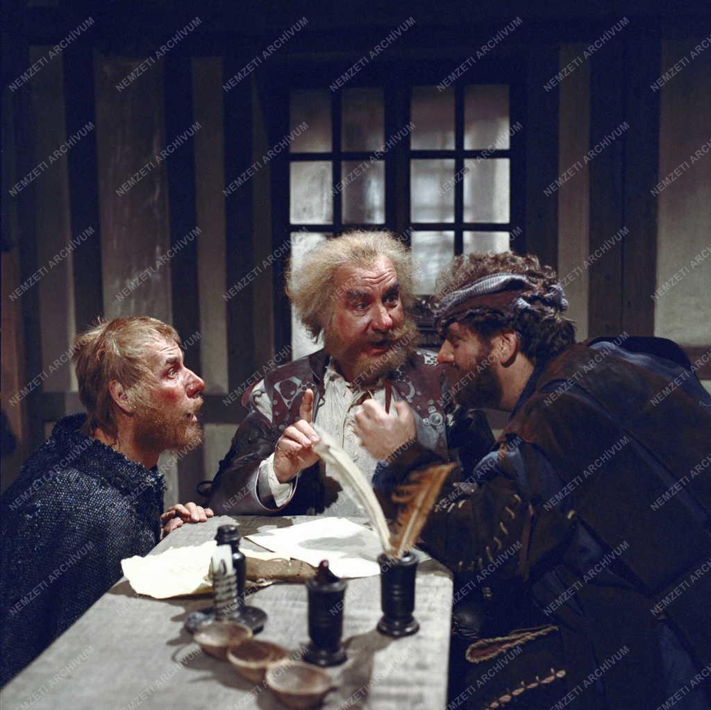 Kultúra - Film - Falstaff című tv film forgatása 