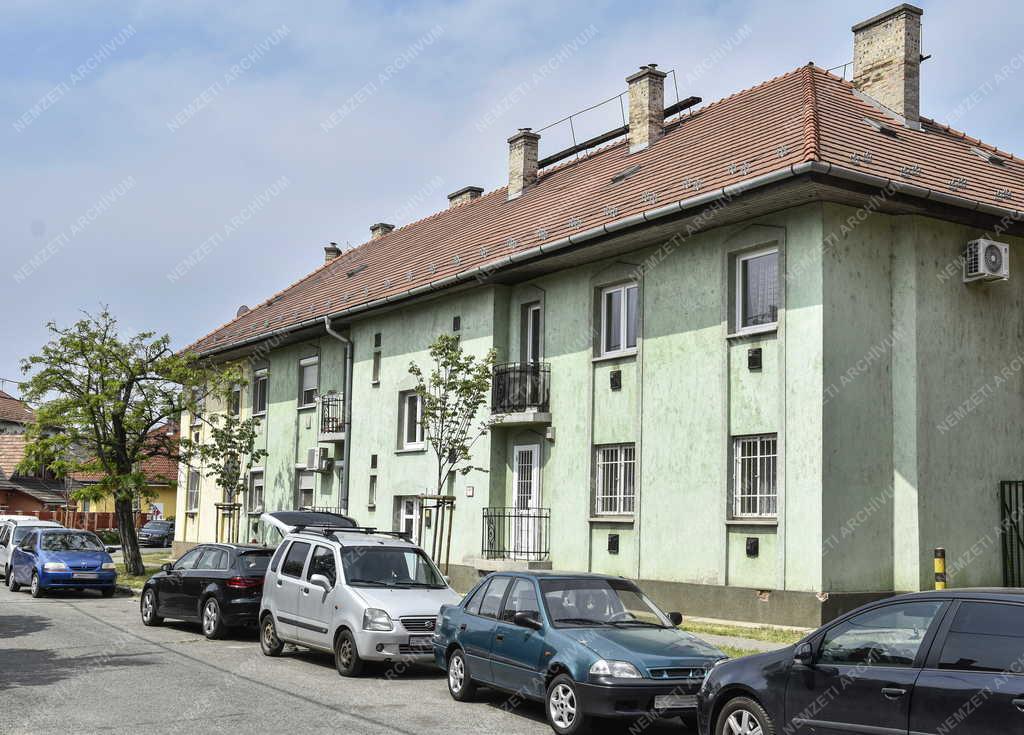 Városkép - Budapest - Pongrác 17 lakótelep Kőbányán