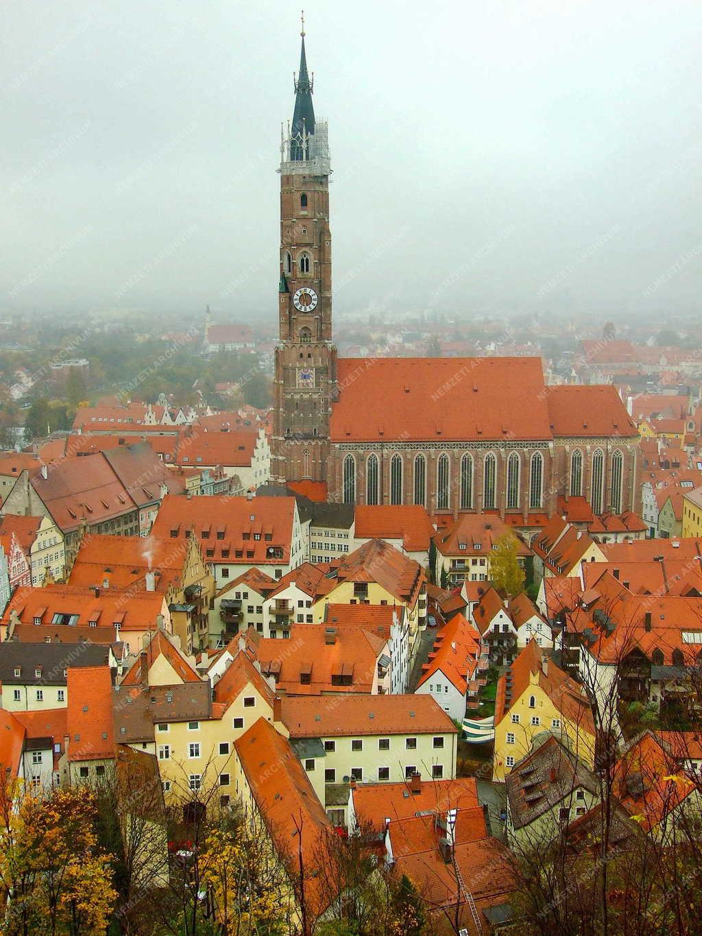 Németország – Landshut – Óváros - Városkép