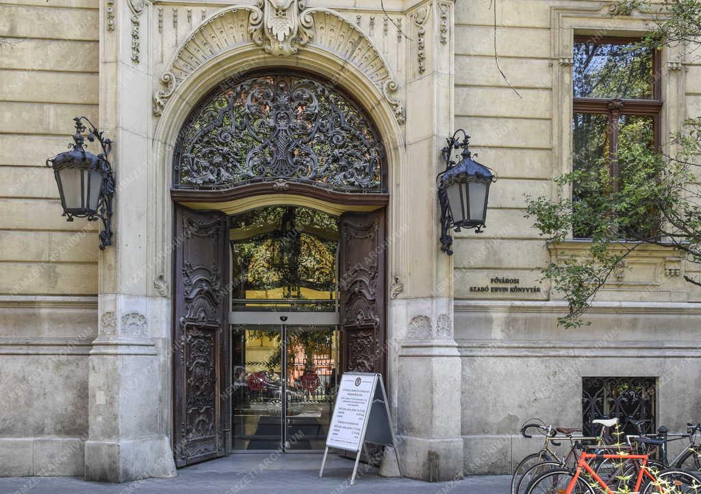 Kultúra - Budapest - Fővárosi Szabó Ervin Könyvtár Központi Könyvtára