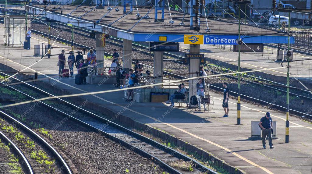 Vasúti közlekedés - Debrecen - Vasútállomás