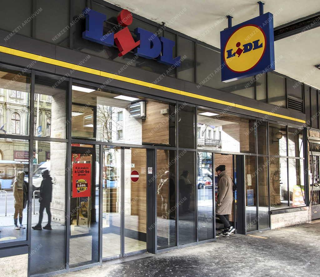 Városkép - Budapest - Rákóczi úti árkádsor