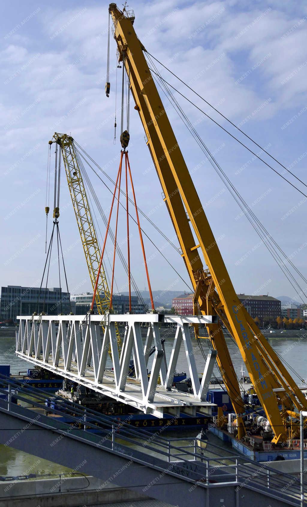 Közlekedés - Budapest - Déli összekötő vasúti híd fejlesztés