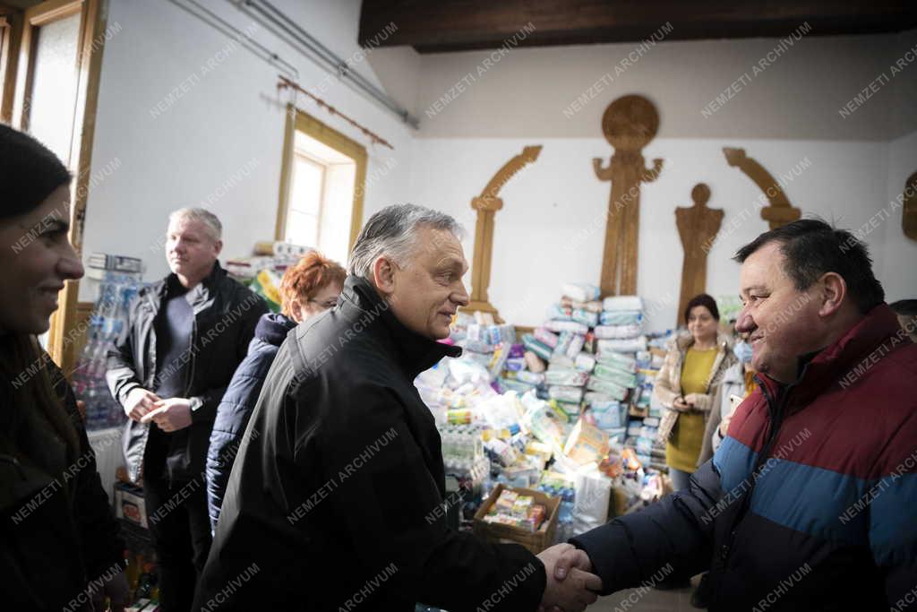 Ukrajnai háború - Orbán Viktor Beregsurányban