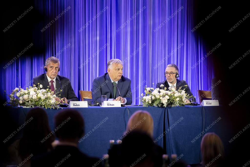 Orbán Viktor Bécsben - új európai politikai együttműködést jelentettek be 