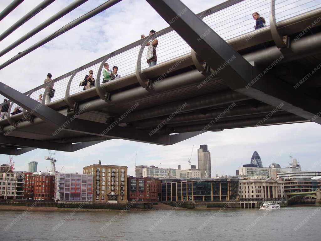 London -  A Millennium Bridge