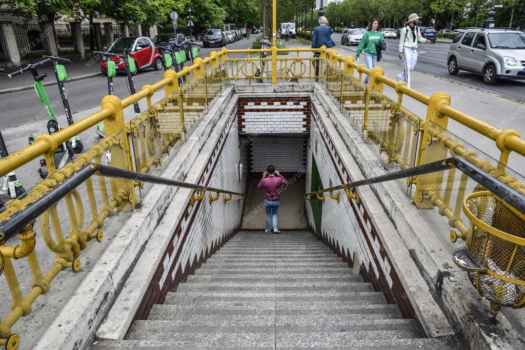 Közlekedés - Budapest - Millenniumi Földalatti Vasút