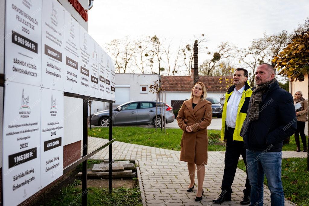 Magyar falu program - Fejlesztések Sárhidán