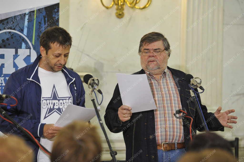 Rádió - Rádiókabaré felvétele