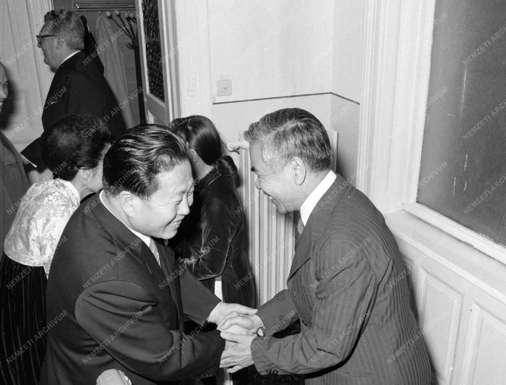Külkapcsolat - Fogadás a koreai nagykövetségen