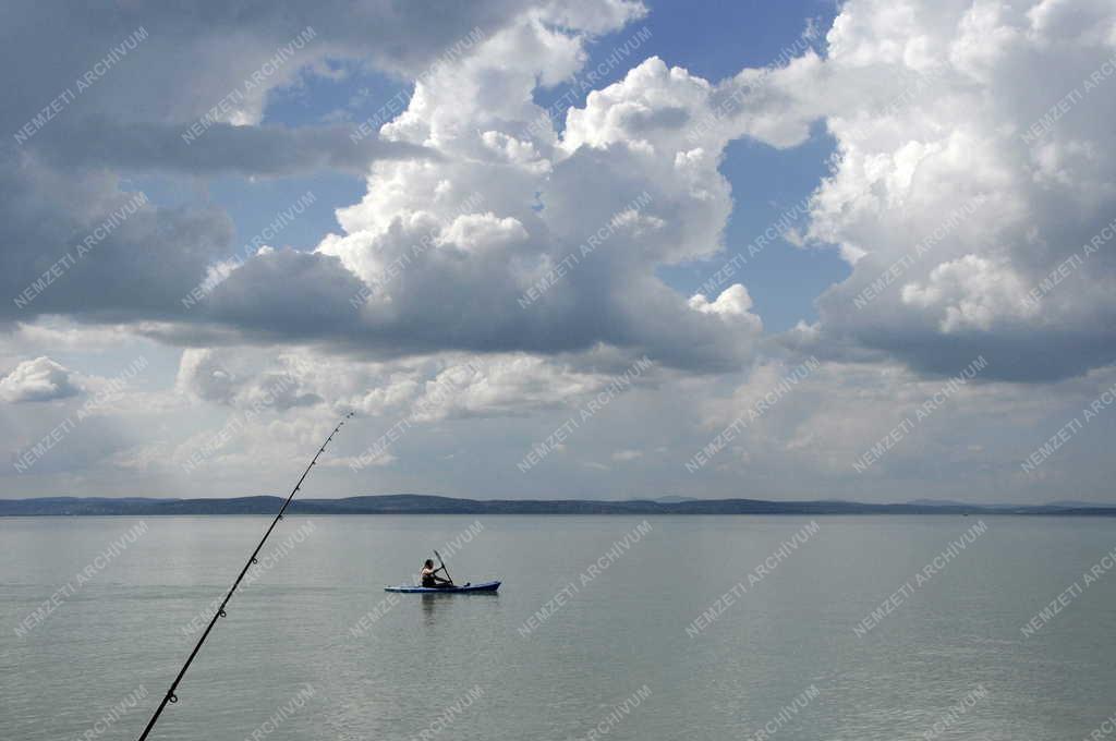 Balaton - Siófok - Kajakozó