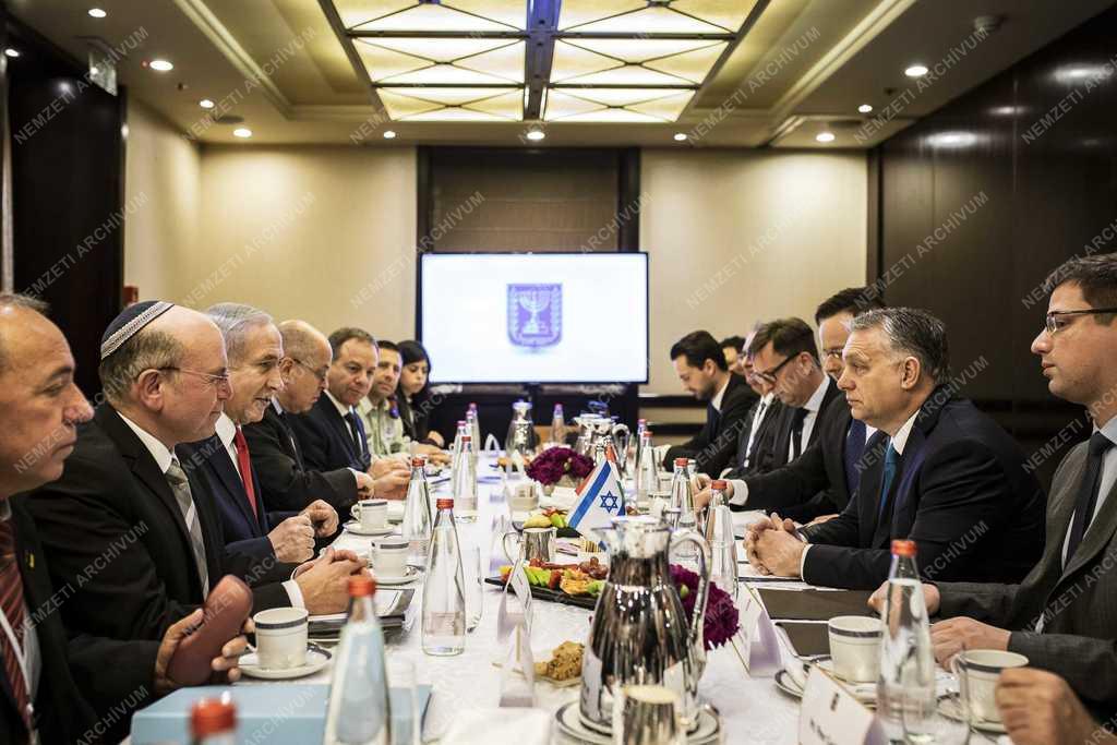 Orbán Viktor Jeruzsálemben