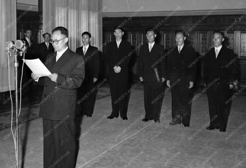 Külkapcsolat - Koreai nagykövet fogadása