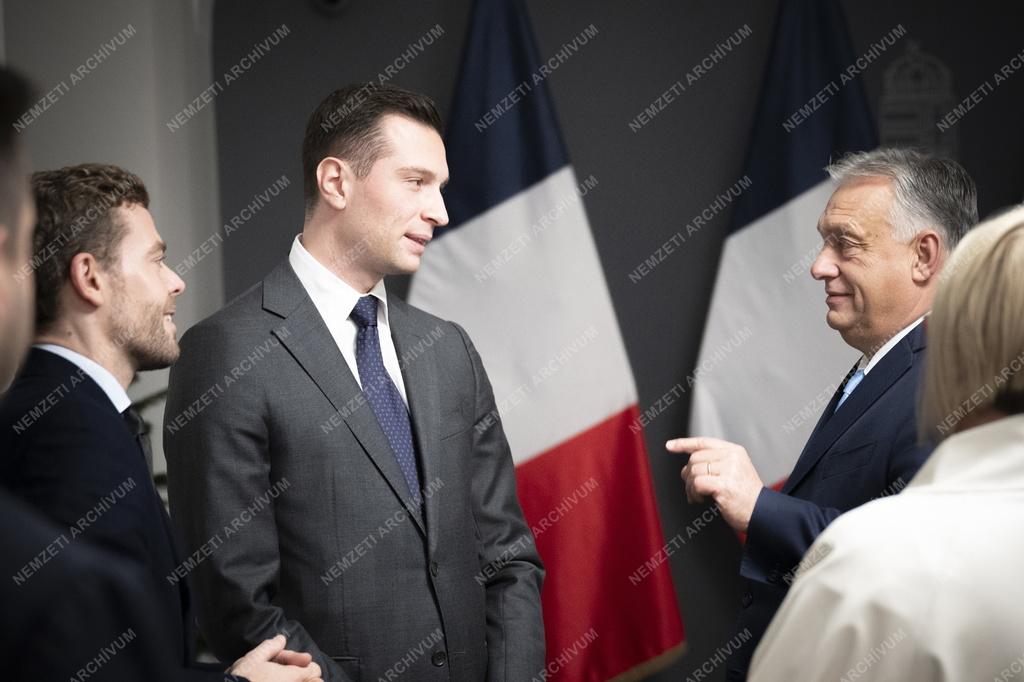 Orbán Viktor fogadta Jordan Bardellát