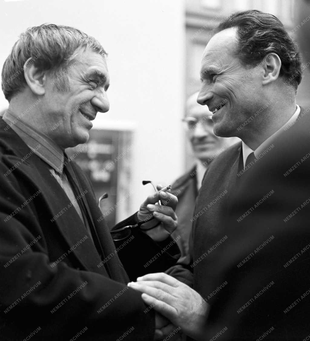 Kultúra - XI. Magyar Képzőművészeti Kiállítás megnyitója