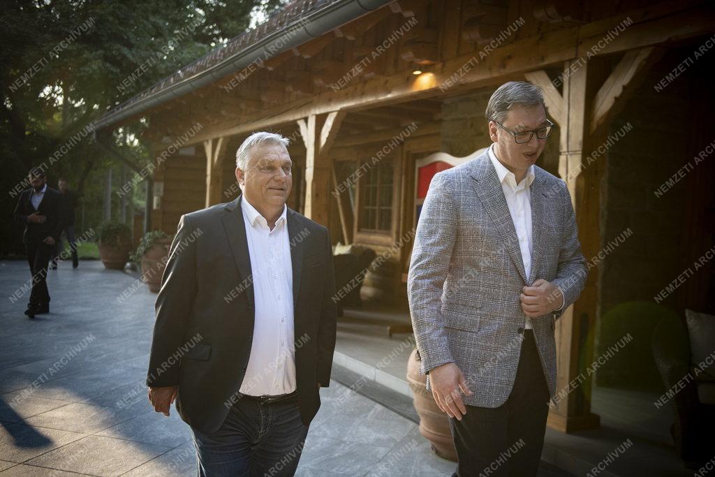 Orbán Viktor Szerbiában