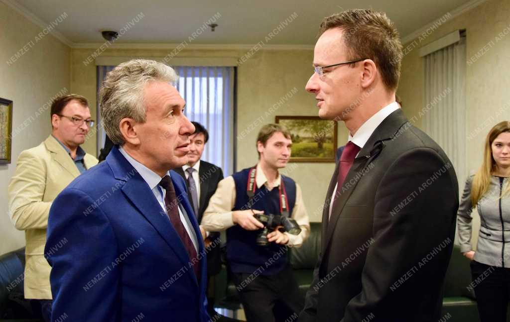 Szijjártó Péter Moszkvában 