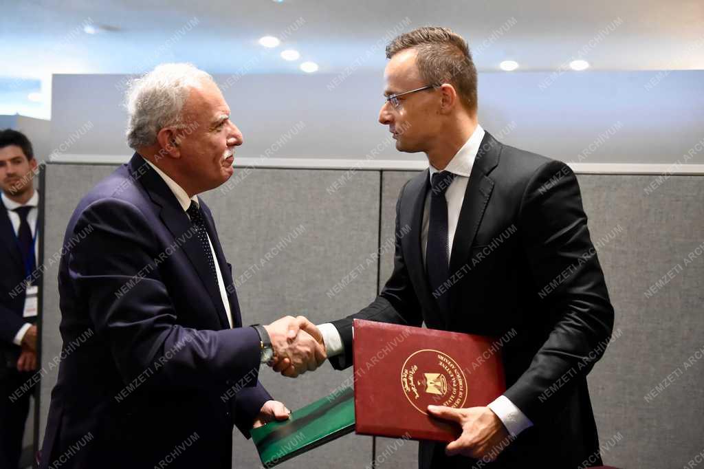 Szijjártó Péter New Yorkban