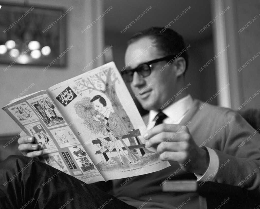 Sajtó - Ludas Matyi - Balázs-Piri Balázs karikaturista