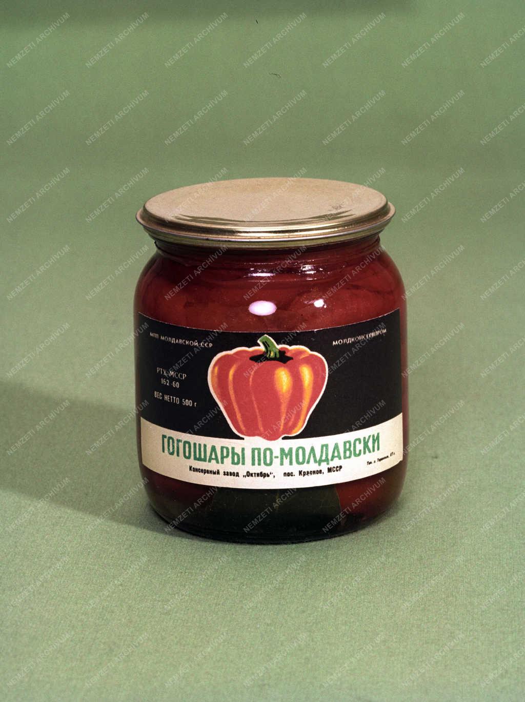 Külkereskedelem - Import konzerv