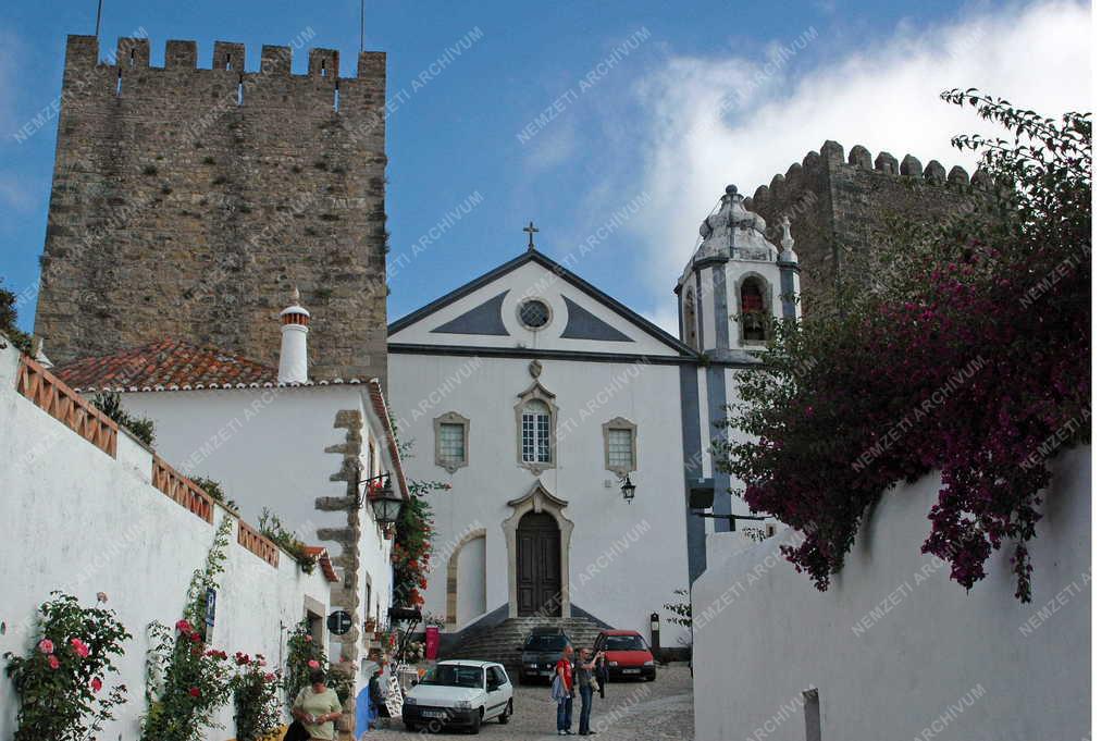 Városkép - Portugália - Obidos - Obidosi vár