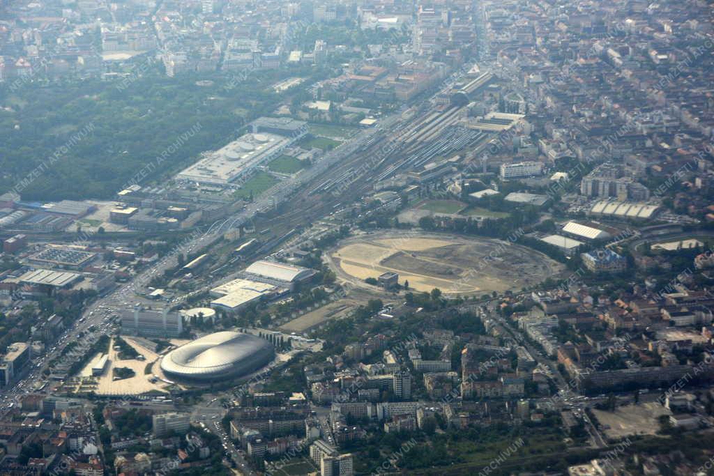 Városkép - Budapest - Lebontott Népstadion