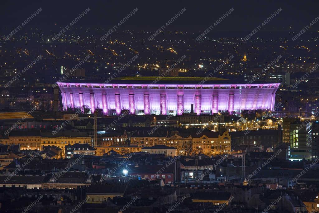 Esti városkép - Budapest - Puskás Aréna 