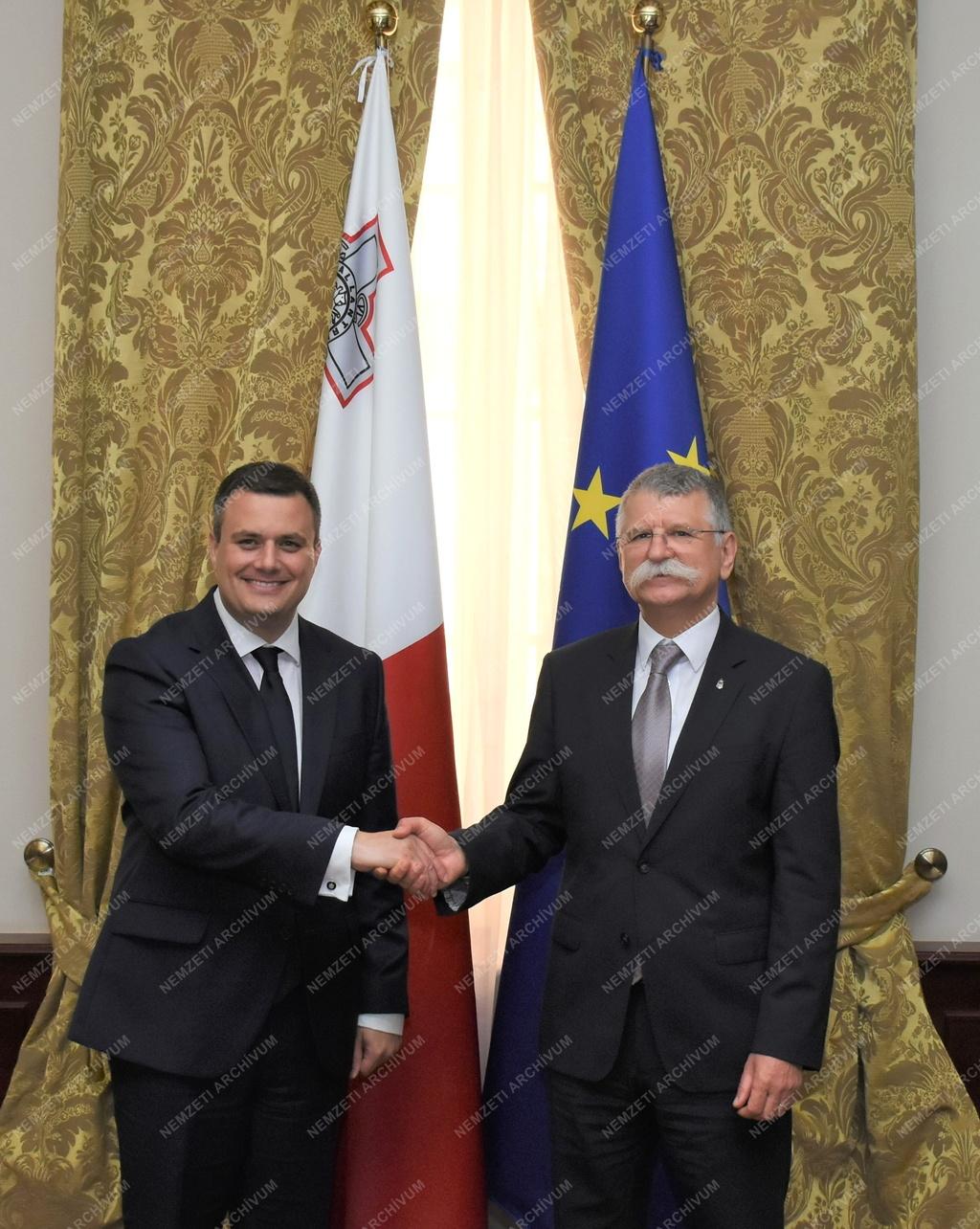 Kövér László Máltán