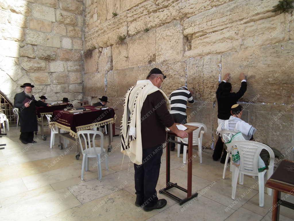 Izrael - Jeruzsálem - Siratófal