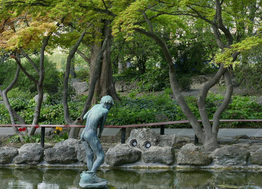 Városkép - Budapest - Tavasz a Margit-szigeten