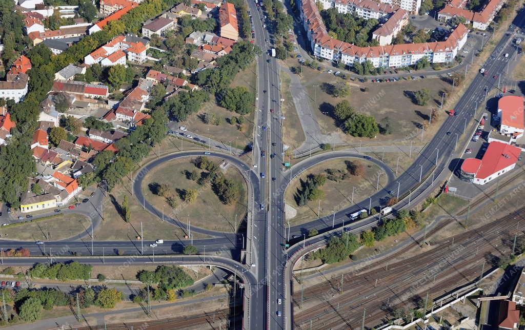 Táj, város - Debrecen - Légifotó