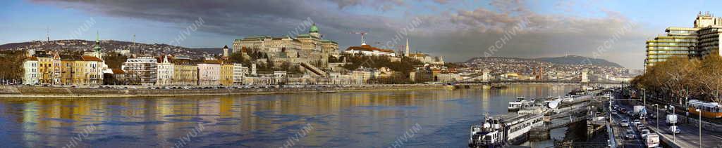 Városkép - Budapest - Dunai panoráma