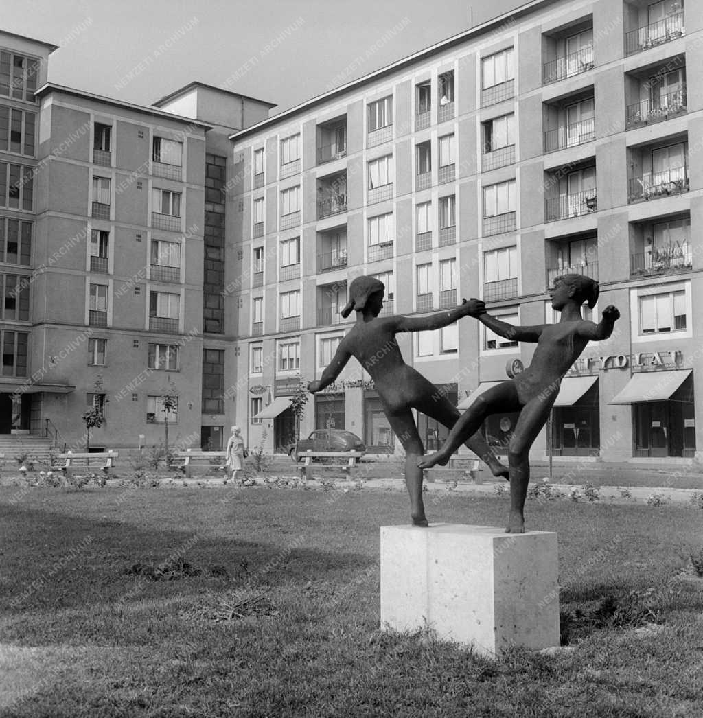 Városkép - Budapest - Lágymányosi lakótelep