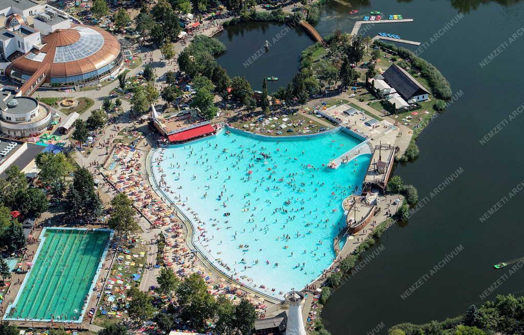 Légi fotó - Hajdúszoboszló - Gyógyfürdő