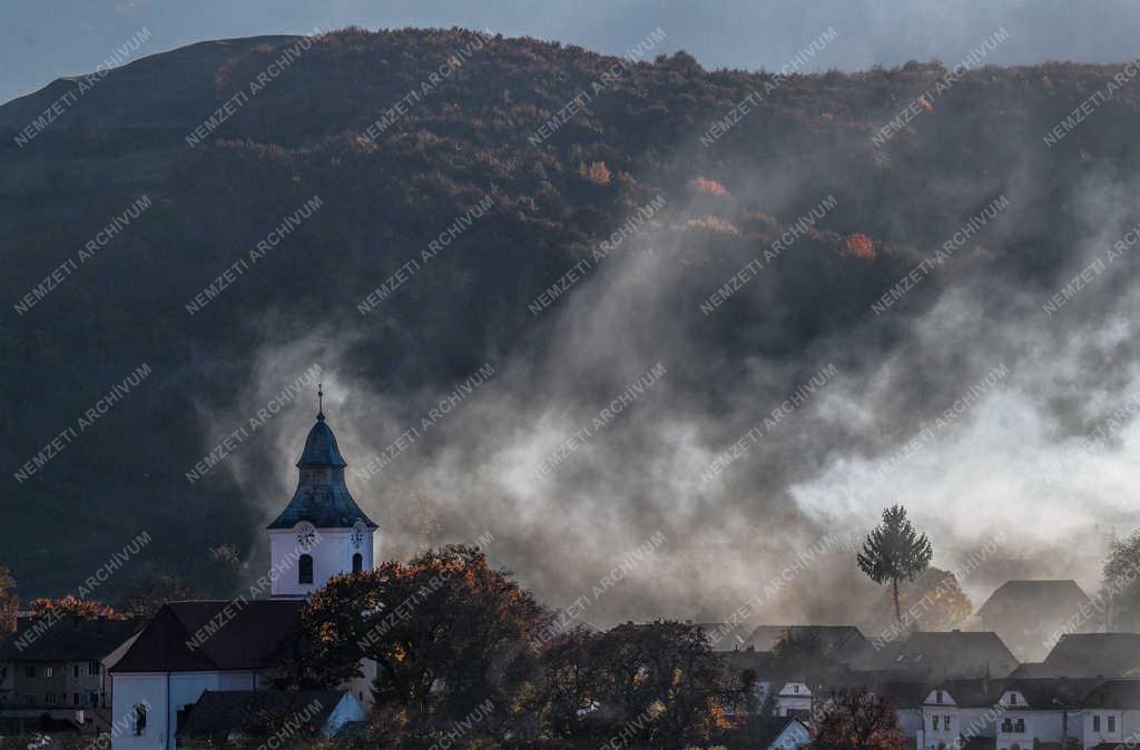 Természet - Torockó - Őszi lombégetés