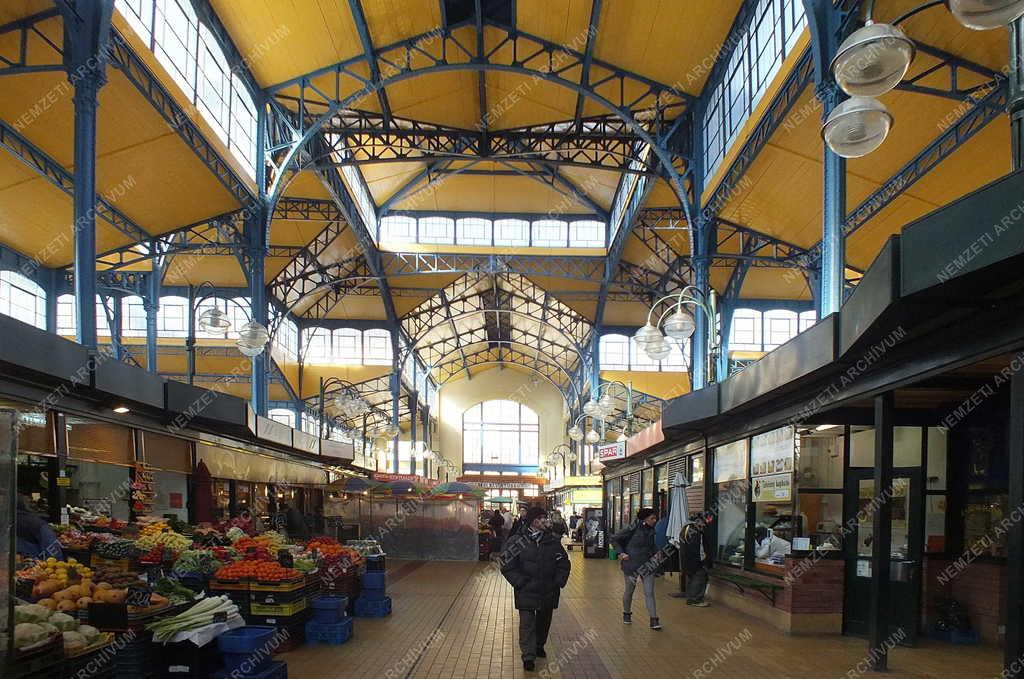 Kereskedelem - Budapest - Rákóczi téri Vásárcsarnok