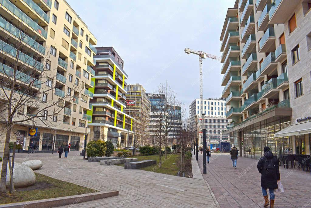 Városkép - Budapest - Corvin negyed