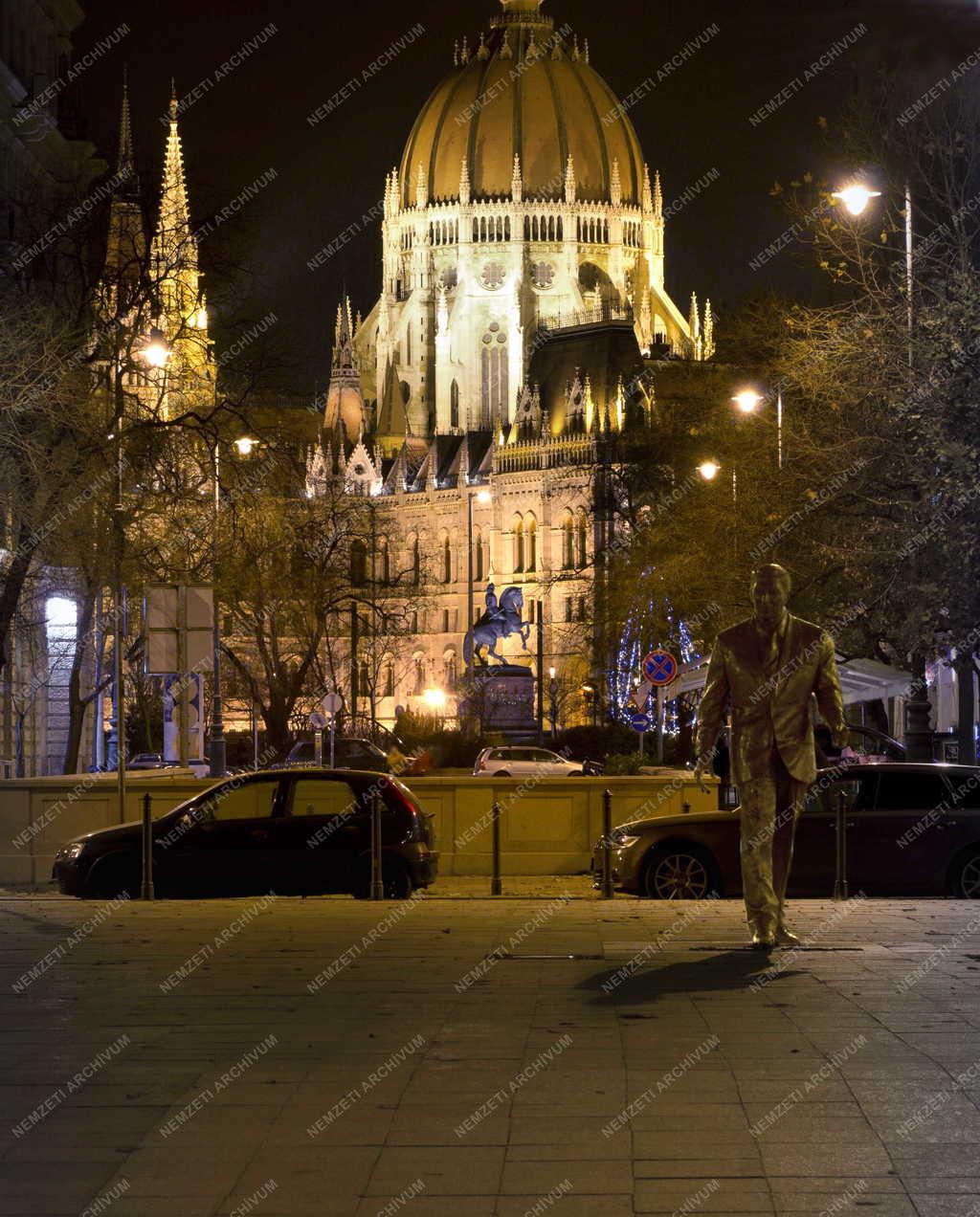 Műalkotás - Budapest - Ronald Reagan szobra