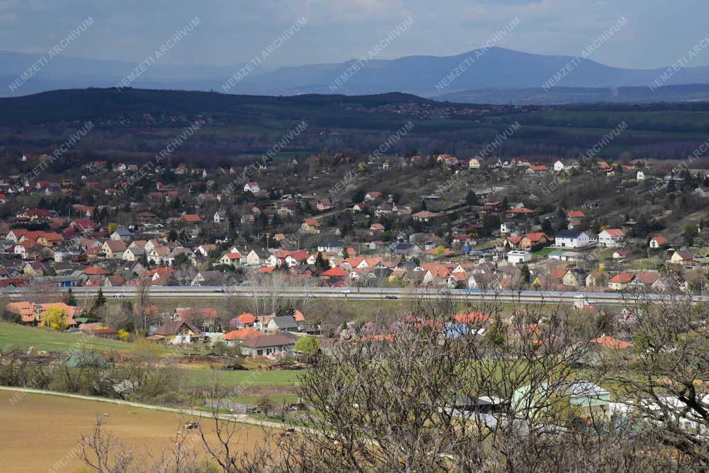 Tájkép - Mogyoród - Kilátás a Szent László kilátóból