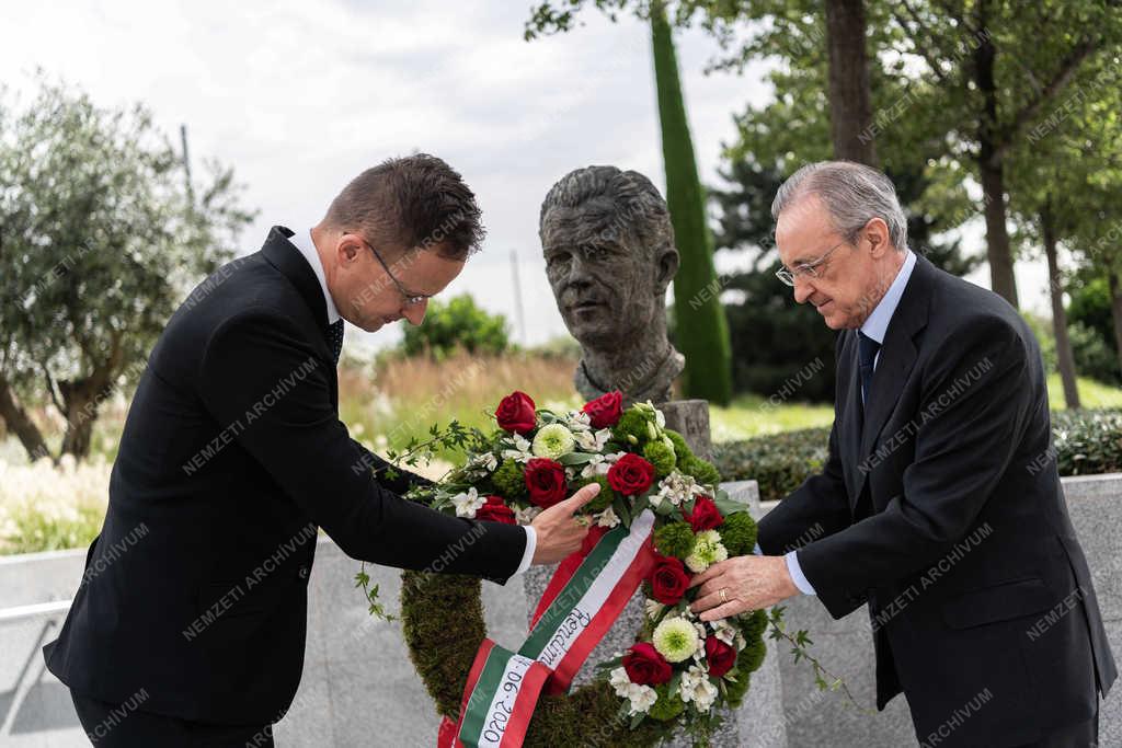 Szijjártó Péter Madridban