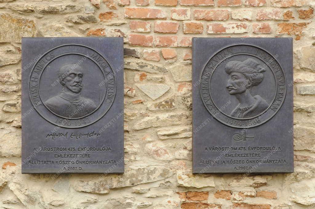 Emléktábla - Kőszeg - A várostrom emléktáblája